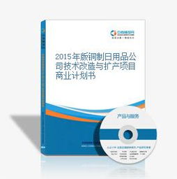 2015年版銅制日用品公司技術改造與擴產項目商業計劃書